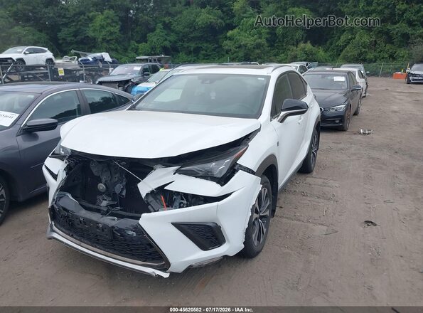 JTJSARDZ2M2263357 2021 LEXUS NX 300 Белый Передняя левая четверть