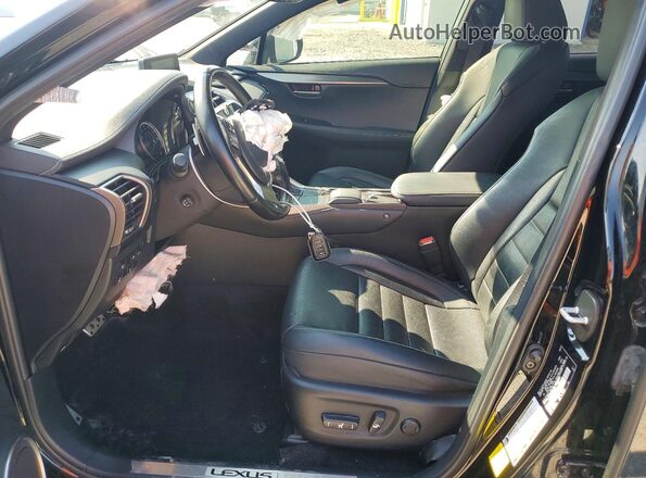 JTJSARDZ3M2251377 2021 LEXUS NX Black Вид салону спереду