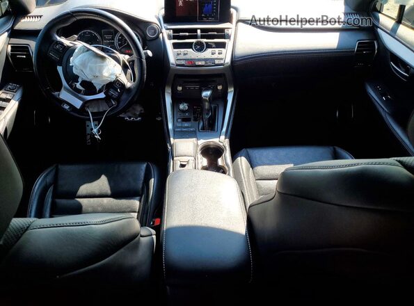 JTJSARDZ3M2251377 2021 LEXUS NX Black Вид панелі приладів