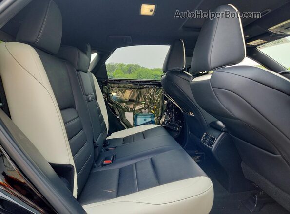 JTJSARDZ3M2256529 2021 LEXUS NX Черный Вид задней части салона