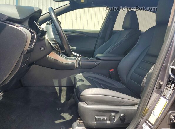 JTJSARDZ4M2257365 2021 LEXUS NX Gray Вид салону спереду