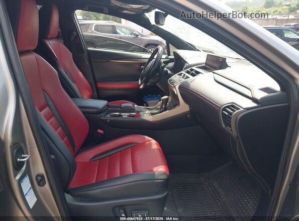 JTJSARDZ5L5009185 2020 LEXUS NX 300 Gray წინა სალონის ხედი