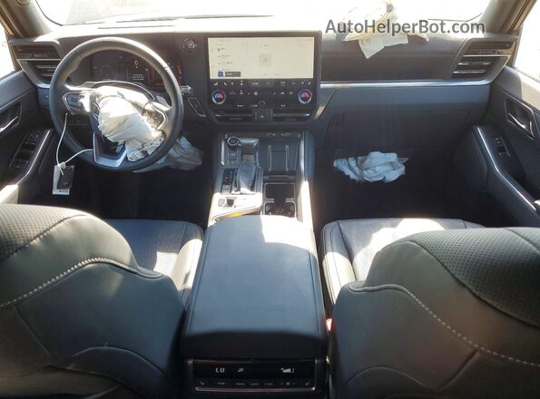 JTJTBCDX1S5048139 2025 LEXUS GX Black წინა პანელის ხედი