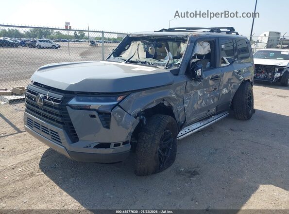 JTJTBCDX2R5021140 2024 LEXUS GX 550 Серый Передняя левая четверть