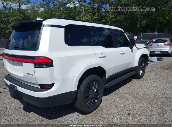 JTJTBCDX4S5050743 2025 LEXUS GX 550 Белый Задняя правая четверть