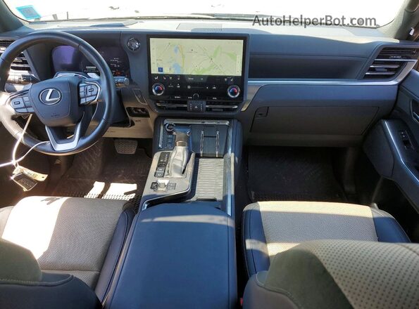 JTJTBCDX6R5019147 2024 LEXUS GX Gray Dashboard view