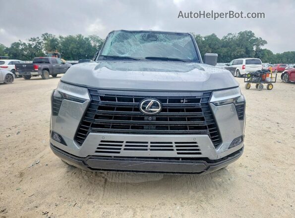 JTJVBCDX1R5002183 2024 LEXUS GX Gray Front view