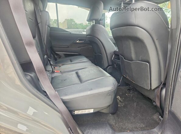 JTJVBCDX1R5002183 2024 LEXUS GX Gray Rear interior view