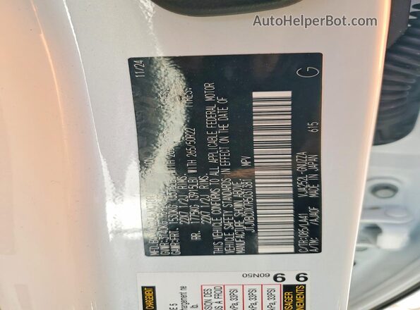 JTJVBCDX7R5031381 2024 LEXUS GX White Панорамний вид салону 360°