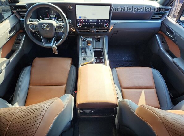 JTJVBCDX8R5013407 2024 LEXUS GX Charcoal Առջևի վահանակի տեսք