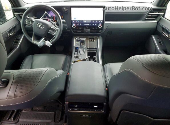 JTJVBCDX9R5021550 2024 LEXUS GX Silver Widok deski rozdzielczej