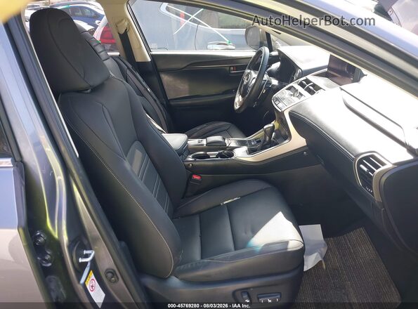 JTJYARBZ0J2095579 2018 LEXUS NX 300 Серый Вид салона спереди