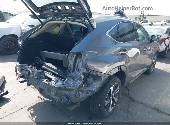 JTJYARBZ0J2095579 2018 LEXUS NX 300 Серый Задняя правая четверть