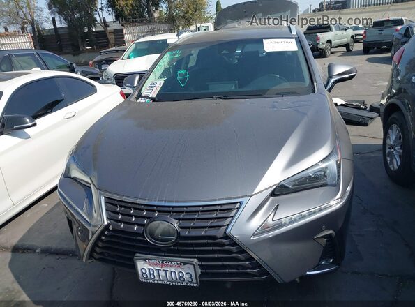 JTJYARBZ0J2095579 2018 LEXUS NX 300 Серый Вид задней части салона