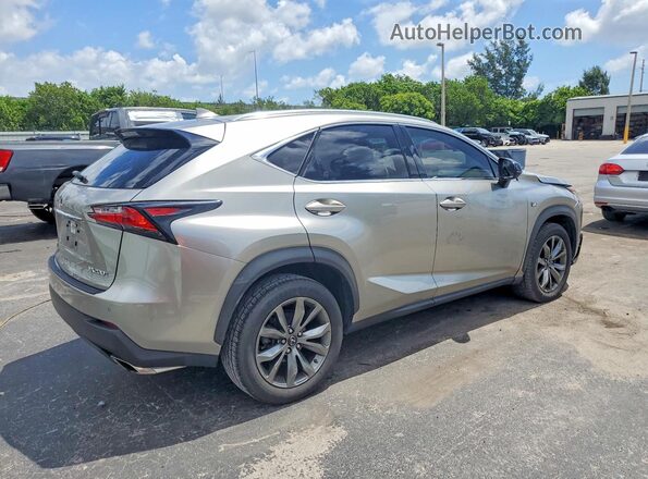 JTJYARBZ1G2026490 2016 LEXUS NX Серебряный Задняя правая четверть