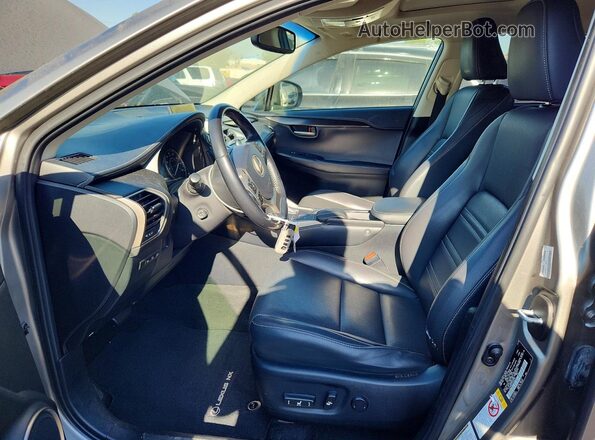 JTJYARBZ1G2026795 2016 LEXUS NX Gray Սալոնի դիմացի տեսք