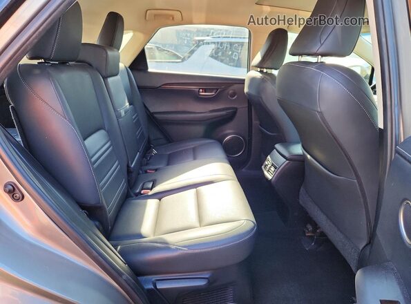 JTJYARBZ1G2026795 2016 LEXUS NX Gray Սալոնի հետևի տեսք