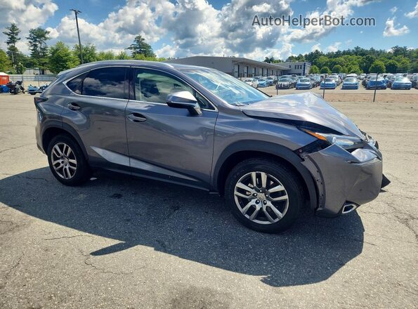 JTJYARBZ1G2034007 2016 LEXUS NX Gray Передня права чверть