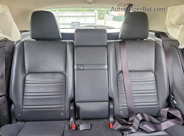 JTJYARBZ1G2034007 2016 LEXUS NX Gray Вид задніх сидінь