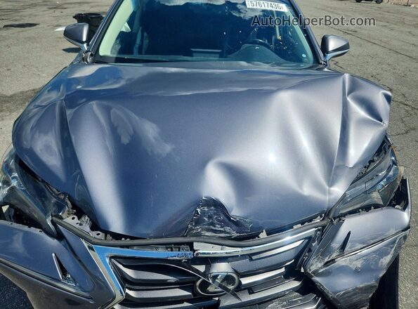 JTJYARBZ1G2034007 2016 LEXUS NX Gray Вид підкапотного простору