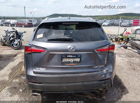 JTJYARBZ1G2035190 2016 LEXUS NX 200T Gray 