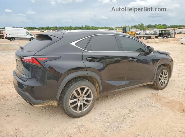 JTJYARBZ1G2045265 2016 LEXUS NX Black Tył prawy