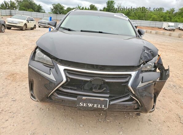 JTJYARBZ1G2045265 2016 LEXUS NX Black Widok z przodu