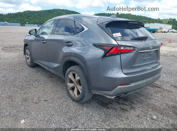 JTJYARBZ1H2056672 2017 LEXUS NX 200T Gray Задня ліва чверть
