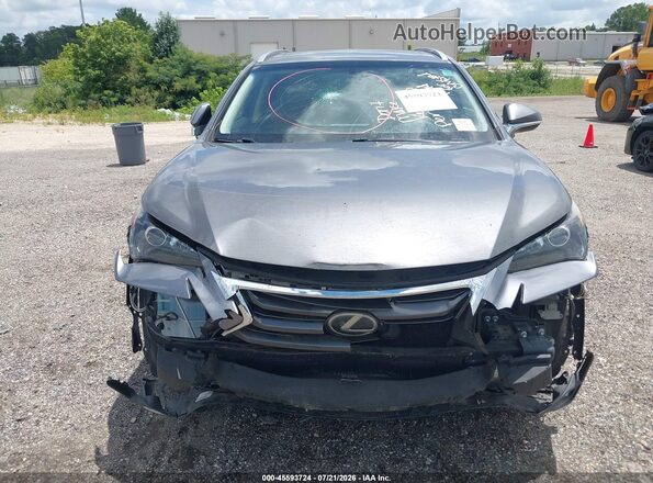 JTJYARBZ1H2056672 2017 LEXUS NX 200T Gray Вид спереду