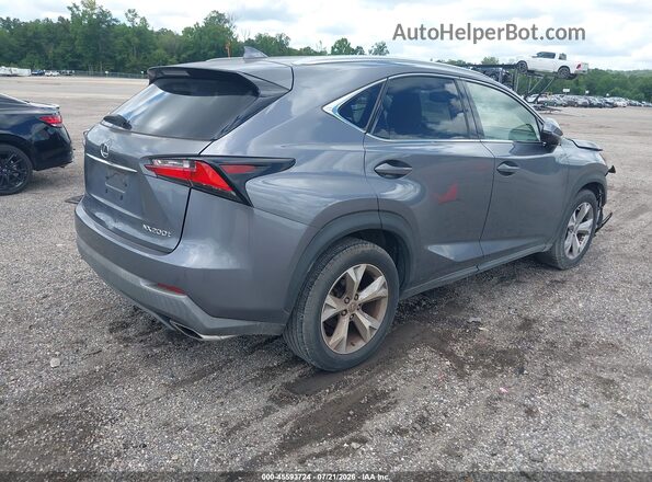 JTJYARBZ1H2056672 2017 LEXUS NX 200T Gray Задня права чверть