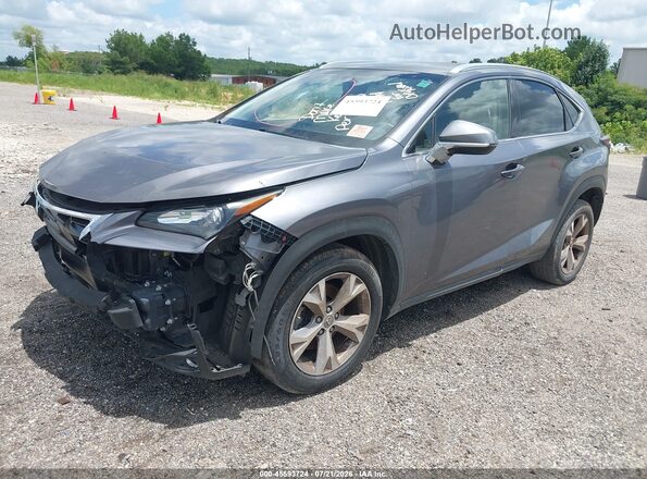 JTJYARBZ1H2056672 2017 LEXUS NX 200T Gray Вид панелі приладів