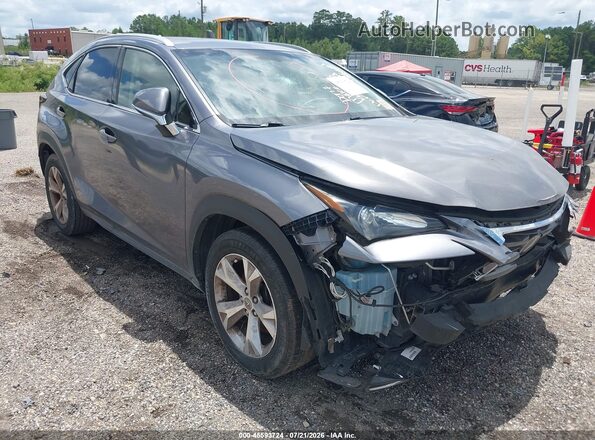 JTJYARBZ1H2056672 2017 LEXUS NX 200T Gray Вид щитка приладів