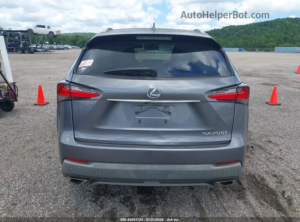JTJYARBZ1H2056672 2017 LEXUS NX 200T Gray 