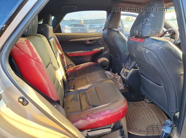JTJYARBZ1J2092884 2018 LEXUS NX Silver Widok wnętrza z tyłu