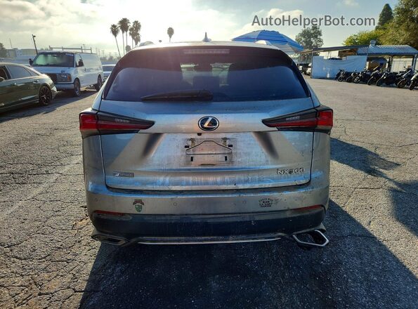 JTJYARBZ1J2092884 2018 LEXUS NX Silver Widok z tyłu