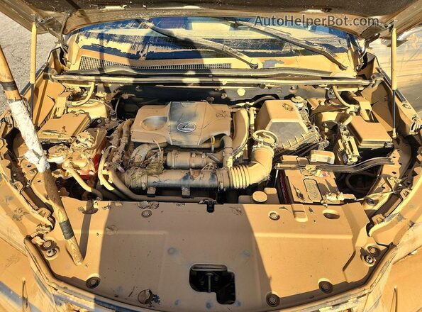 JTJYARBZ1J2092884 2018 LEXUS NX Silver Widok komory silnika