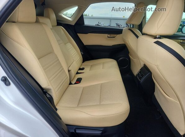 JTJYARBZ2G2031343 2016 LEXUS NX White Вид задніх сидінь