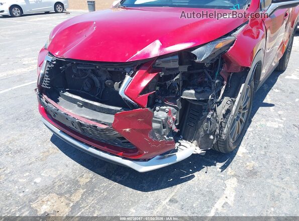 JTJYARBZ2G2043881 2016 LEXUS NX 200T Red Front view