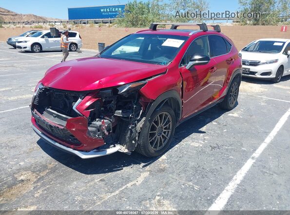 JTJYARBZ2G2043881 2016 LEXUS NX 200T Red Front left