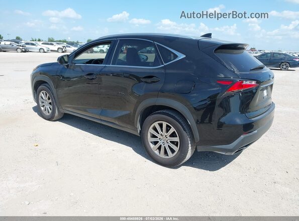 JTJYARBZ2H2069897 2017 LEXUS NX 200T Black Trasero izquierdo