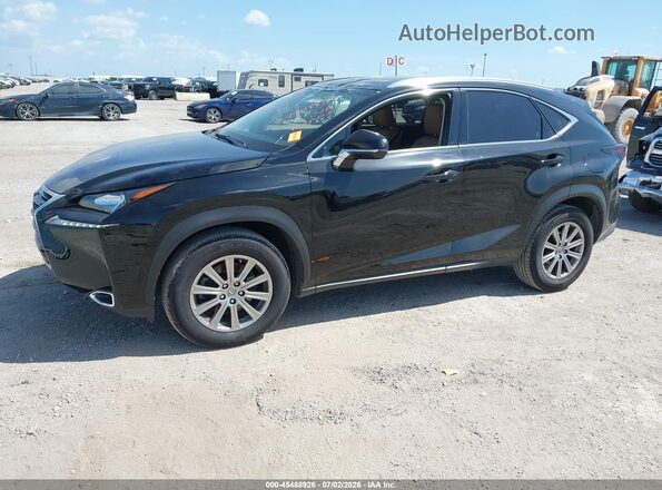 JTJYARBZ2H2069897 2017 LEXUS NX 200T Black Vista tres cuartos delantera izquierda