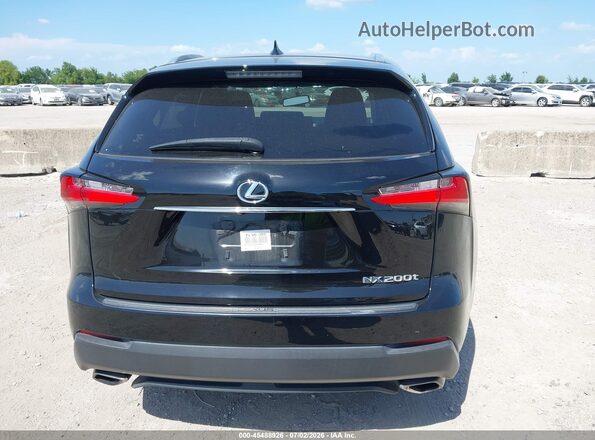 JTJYARBZ2H2069897 2017 LEXUS NX 200T Black 