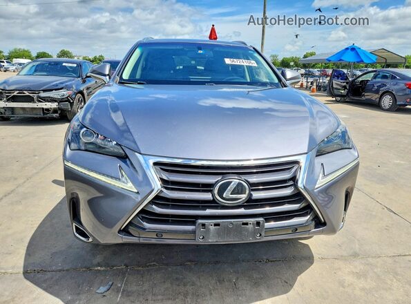 JTJYARBZ2H2071343 2017 LEXUS NX Gray წინა ხედი