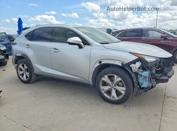JTJYARBZ2H2077854 2017 LEXUS NX Silver Delantero derecho