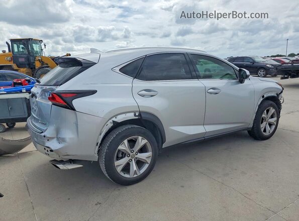 JTJYARBZ2H2077854 2017 LEXUS NX Silver Trasero derecho