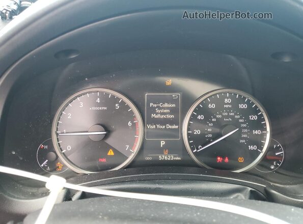 JTJYARBZ2J2102130 2018 LEXUS NX Черный Вид щитка приборов