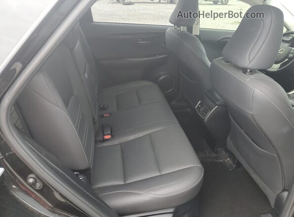 JTJYARBZ2J2102130 2018 LEXUS NX Черный Вид задней части салона