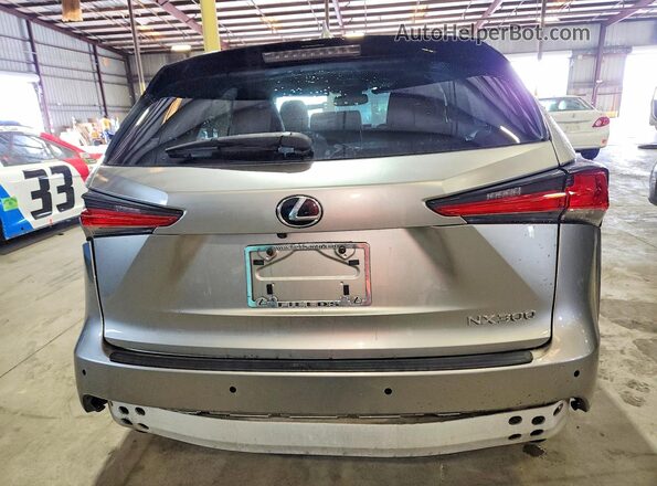 JTJYARBZ2K2134769 2019 LEXUS NX Silver უკანა ხედი