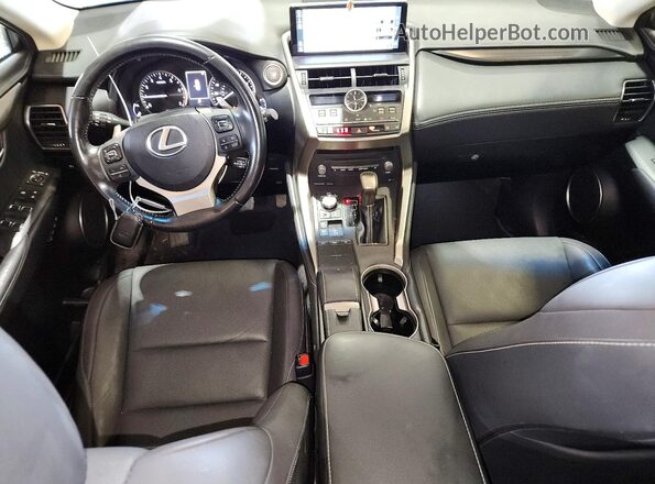 JTJYARBZ2K2134769 2019 LEXUS NX Silver წინა პანელის ხედი