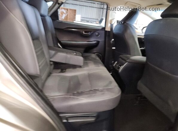 JTJYARBZ2K2134769 2019 LEXUS NX Silver უკანა სალონის ხედი
